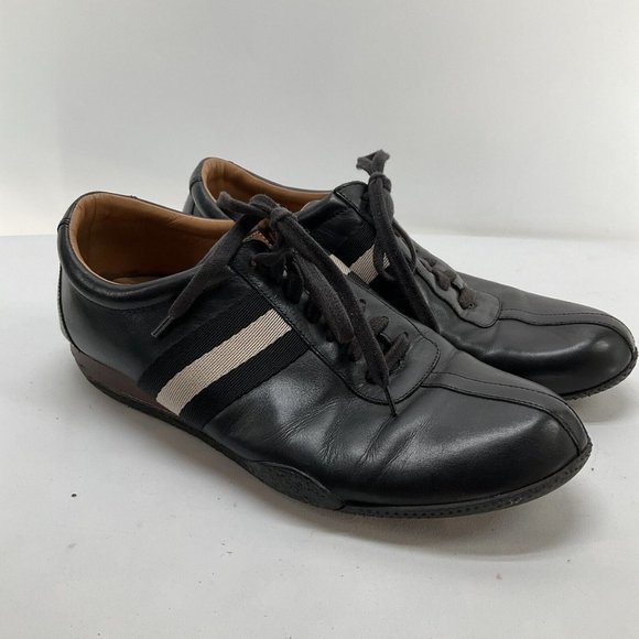 BALLY Mens Switzerland Hand Made All Leather Dress Lace-Up FreeNew US 9.5 D